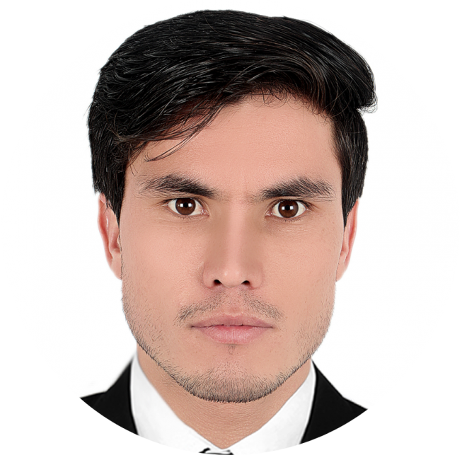 Portrait of Azizullah Aziz