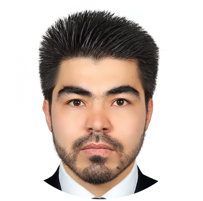 Portrait of Razeq Ahmadi
